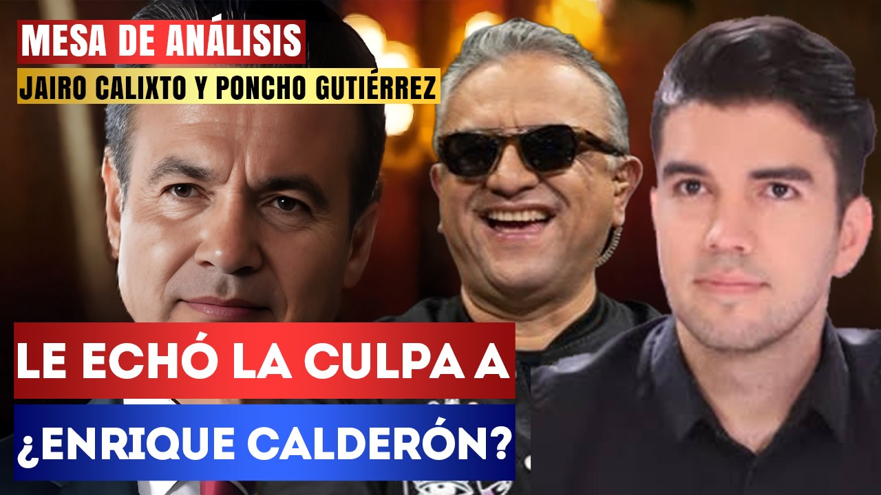 #MesaDeAnálisis | Le echó la culpa a ¿Enrique Calderón?: Jairo Calixto y Poncho Gutiérrez hablan sobre el lapsus que tuvo Xóchitl Gálvez y sobre la campaña presidencial de la panista que ha estado llena de ocurrencias