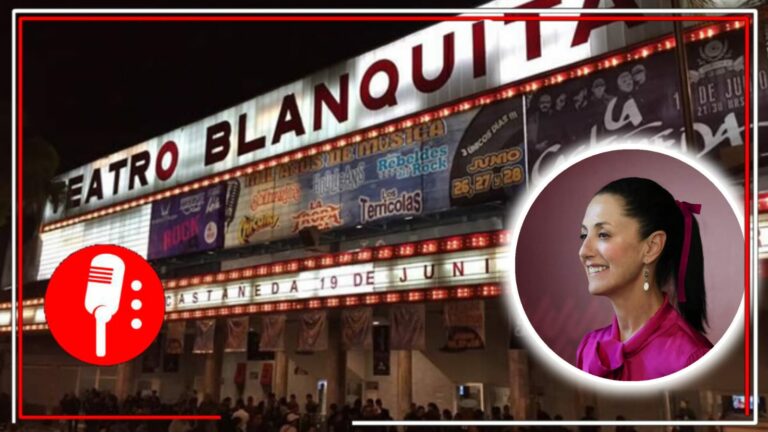 Claudia Sheinbaum, comprometida con la cultura: La candidata anuncia que el Teatro Blanquita ya es patrimonio público de la nación y será parte de un proyecto de renovación