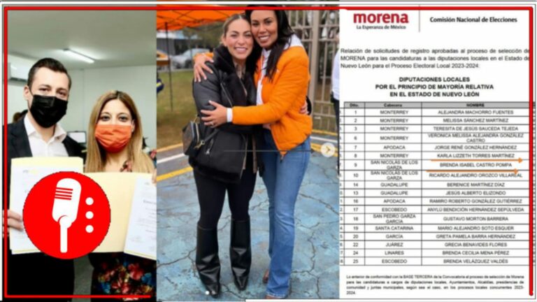 Denuncian que Morena Nuevo León y Movimiento Ciudadano pactaron “en lo oscurito”; suplentes emecistas también aparecen registrados para diputaciones locales del partido guinda