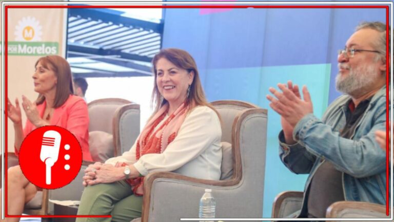 Margarita González Saravia, abanderada de la 4T en Morelos, participa en la clausura de los &#8220;Diálogos por el desarrollo Económico&#8221; organizado por el colectivo MporMorelos