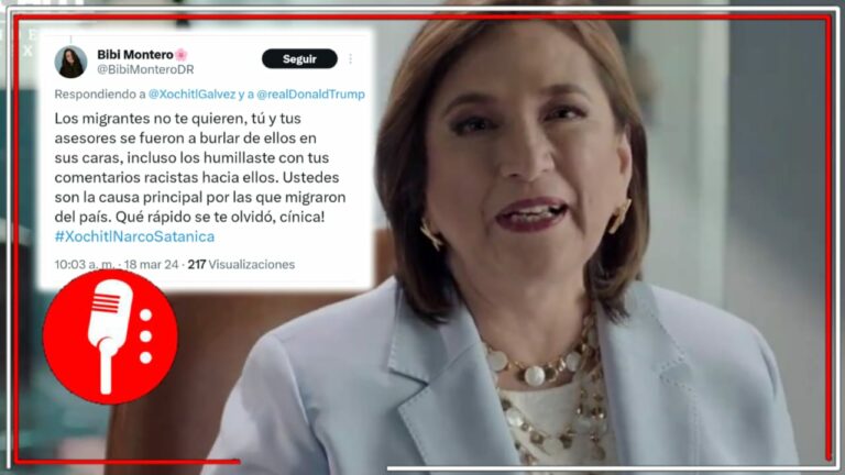 Ustedes son la causa por la que migraron: Mexicanos desprecian &#8220;solidaridad&#8221; de Gálvez hacia los migrantes y recuerdan como la panista los ha denigrado y burlado de ellos