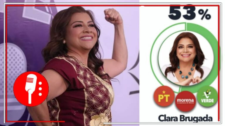 Más del 50% de los capitalinos considera que Clara Brugada ganó ante Santiago Taboada el primer debate capitalino