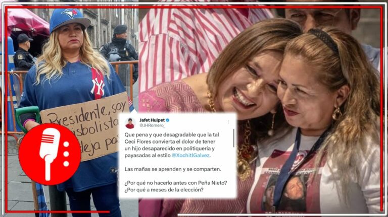 “¿Por qué no hacerlo antes con Peña Nieto? ¿Por qué a meses de la elección?”: Cuestionan a Ceci Flores y mencionan que parece que hace campaña para Xóchitl Gálvez