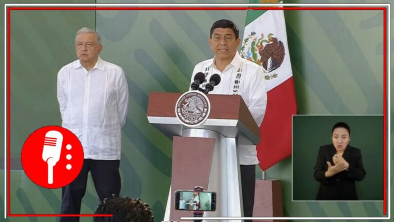 La primavera llega a Oaxaca: Salomón Jara agradece a AMLO ayuda para pacificar la entidad y mejorar el sistema de salud