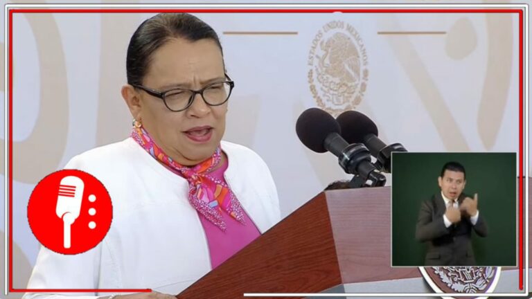 Rosa Icela Rodríguez desmiente que haya casos de extorsión a organizaciones no gubernamentales, pero reiteró que la SSPC atenderá cualquier denuncia