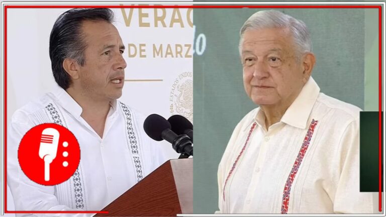 AMLO destaca el gobierno de Cuitláhuac García en Veracruz y muestra que pese a la guerra sucia, el pueblo no se deja engañar