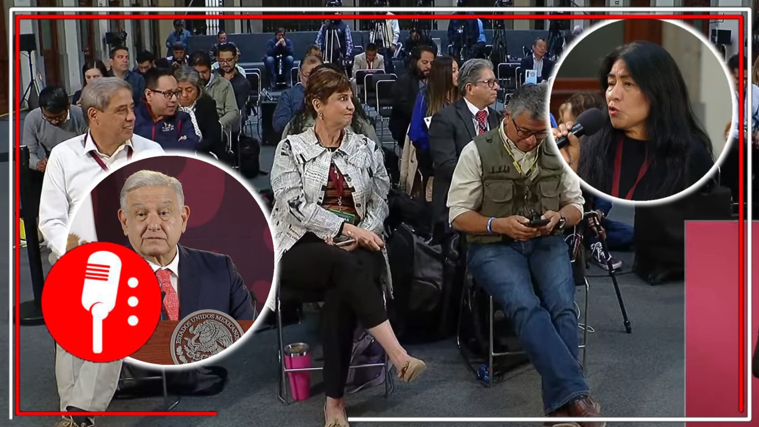 Falso que se haya censurado a la comunicadora conservadora, Reyna Haydee Ramírez: AMLO mostró que nunca reveló información de la derechista, que una vez más fracasó en su intento de generar polémica a costa del Presidente (VIDEOS)