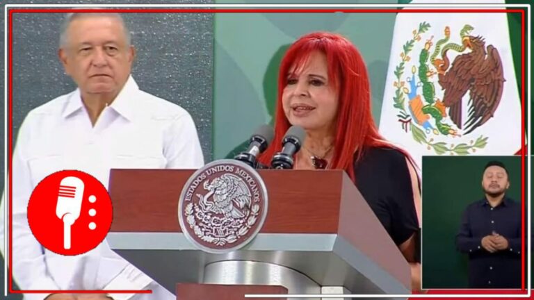 &#8220;Hay mano negra de los politiqueros&#8221;: AMLO expresa su respaldo a Layda Sansores y pide llegar a un acuerdo entre policías y el gobierno de Campeche