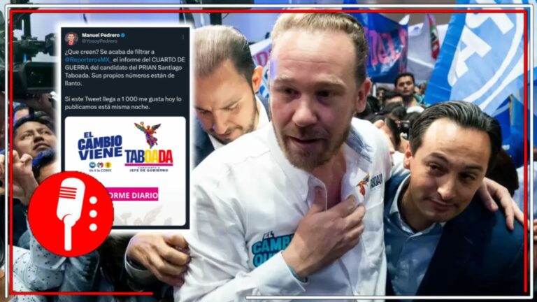 Esta es la información que Santiago Taboada no quiere que sepas: Informe de su propio equipo de guerra deja ver que el panista no ganará la CDMX debido a que es percibido como &#8220;corrupto&#8221;