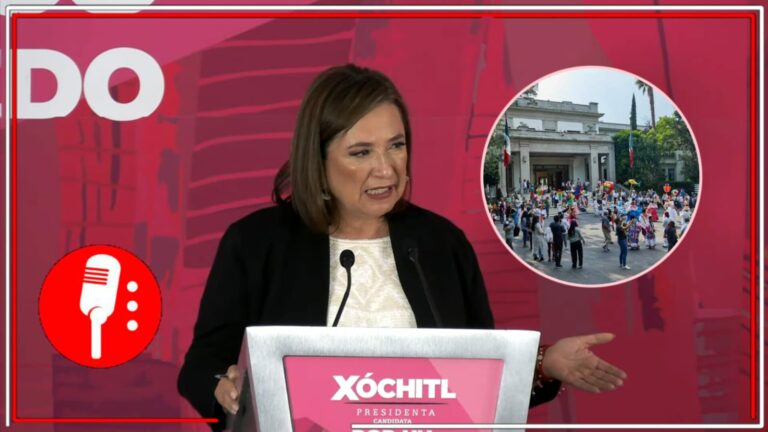Xóchitl Gálvez quiere volver a vivir en la lujosa residencia de Los Pinos, en caso de ganar la elección presidencial (VIDE0)