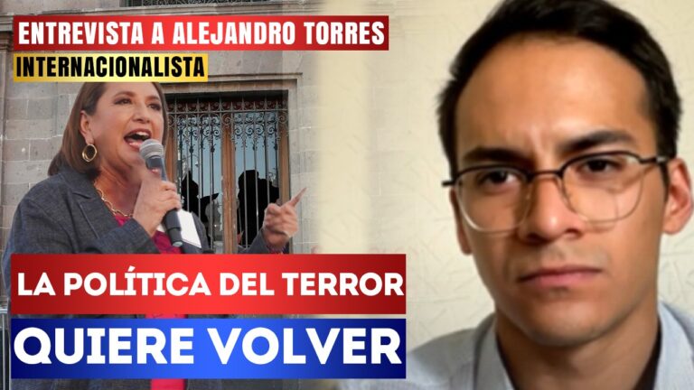 Entrevista | La política del terror quiere volver: Alejandro Torres señaló que Xóchitl Gálvez y el PRIAN están impulsando con su proyecto el regreso del modelo neoliberal y la época de abusos 