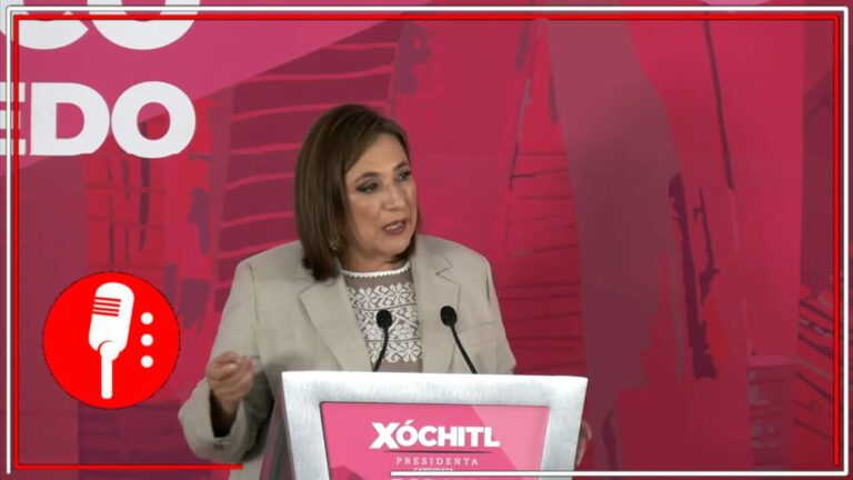A pesar de que ha gastado millones en viajes a extranjero y en un lujoso ómnibus, la panista Xóchitl Gálvez, pide a sus simpatizantes aportar dinero para su accidentada campaña presidencial (VIDEO)