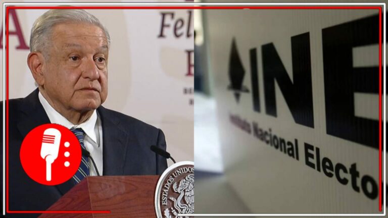 INE vuelve a censurar a AMLO: Ordenan al presidente bajar mañanera donde hace un llamado de paz a normalistas y evitar violencia en campaña