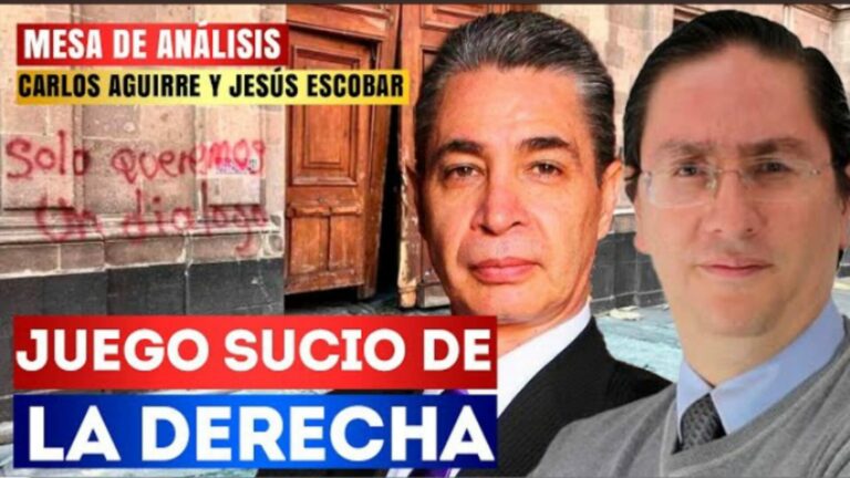 Mesa de Análisis | Juego sucio de la derecha: Carlos Aguirre y Jesús Escobar comentan sobre que el gobierno de Peña Nieto es el responsable del Caso Ayotzinapa y que no sorprendería que el conservadurismo esté detrás del ataque a Palacio Nacional