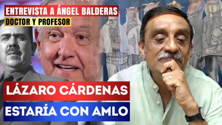 Entrevista | Lázaro Cárdenas estaría con AMLO: Ángel Balderas habla sobre la importancia del petróleo y que seguirá siendo el mejor negocio del mundo, con ello exhibió al PRIAN que quiere vender el sector energético de México
