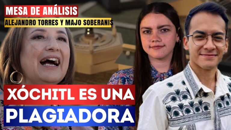 Mesa de Análisis | Xóchitl es una plagiadora: Majo Soberanis y Alejandro Torres hablan sobre la estrategia de seguridad que presentaron las candidatas presidenciales y cómo Gálvez Ruíz quiere volver a la &#8220;guerra contra el narco&#8221; de Felipe Calderón