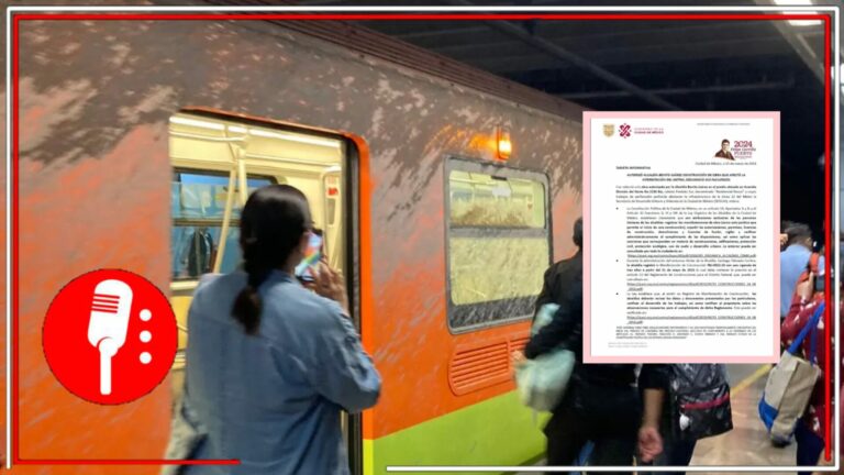 metro de la Línea 12. Foto: @_nataliave, vía Aristegui Noticias | captura de pantalla.
