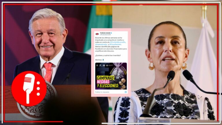 Expertos de la UNAM identifican 35 páginas de Facebook que impulsan una campaña negra en contra de la 4T y que tiene un costo de alrededor de 2 millones 400 mil pesos
