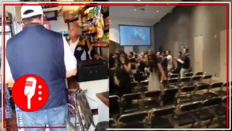La derecha es embajadora de la corrupción: Estudiantes de la UP no asisten a un encuentro con Santiago Taboada; ciudadano corre a brigadistas del candidato capitalino del PRIAN (VIDEOS)