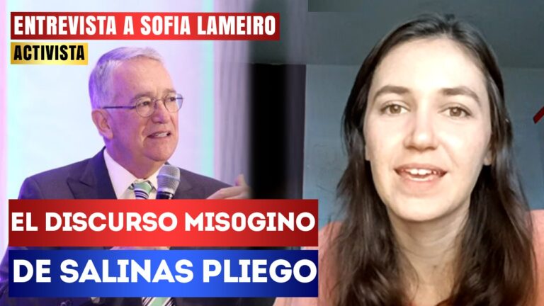 Entrevista | El discurso misógino de Salinas Pliego: Sofía Lameiro señaló que el dueño de TV Azteca es la representación del conservadurismo mexicano y que se ha combatido desde la izquierda