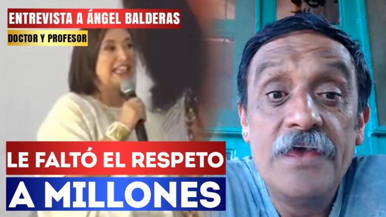 Entrevista | Le faltó el respeto a millones: Ángel Balderas señaló que Xóchitl Gálvez desconoce la realidad del país que pretende gobernar y es por eso que insulta a los adultos mayores que no tienen casa propia