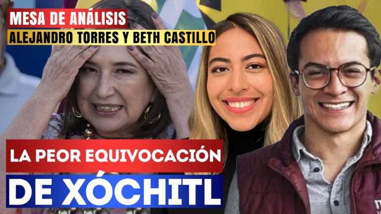 Mesa de Análisis | La peor equivocación de Xóchitl: Beth Castillo y Alejandro Torres hablan de la declaración clasista que realizó la panista y le recuerdan que la desigualdad fue profundizada por el periodo neoliberal que ella representa
