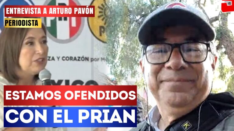 Entrevista | Estamos ofendidos con el PRIAN: Arturo Pavón señaló que con sus declaraciones Xóchitl Gálvez exhibió que desconoce la realidad de México y llamó a más a adultos mayores a expresarse en contra de la panista