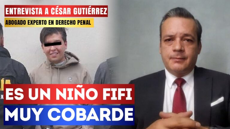#Entrevista | Es un niño fifí muy cobarde: César Gutiérrez señaló que no se puede permitir este tipo de actitudes de jóvenes prepotentes, que con el dinero de sus padres se creen intocables y que pueden vivir en la impunidad