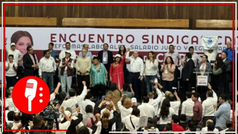  “Por el bien de todos, primero los trabajadores”: Clara Brugada encabeza encuentro con organizaciones sindicales en la CDMX; aseguró que impulsará los derechos de los trabajadores de aplicaciones digitales (VIDEO)