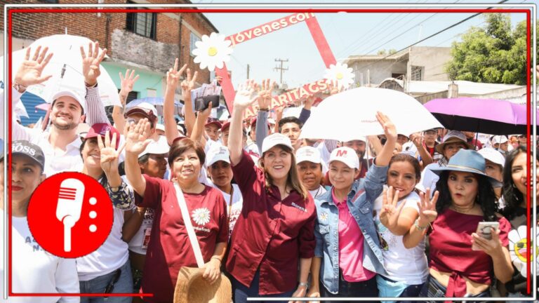 Jiutepec firme para que avance la transformación: Margarita González Saravia destaca el respaldo del pueblo de Morelos al proyecto de la 4T, ya que en 6 años se ha logrado un gran cambio en México