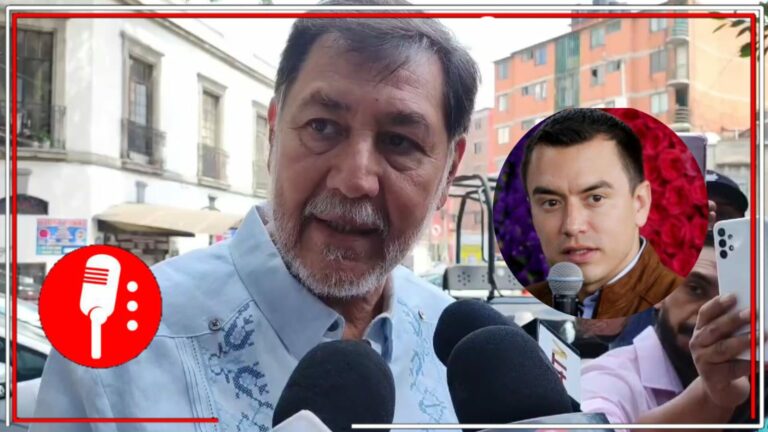 A México se le respeta: Gerardo Fernández Noroña interpone una denuncia ante la FGR en contra del presidente de Ecuador, Daniel Noboa, por ser el autor intelectual del asalto a la embajada mexicana y de secuestrar a Jorge Glas (VIDEO)