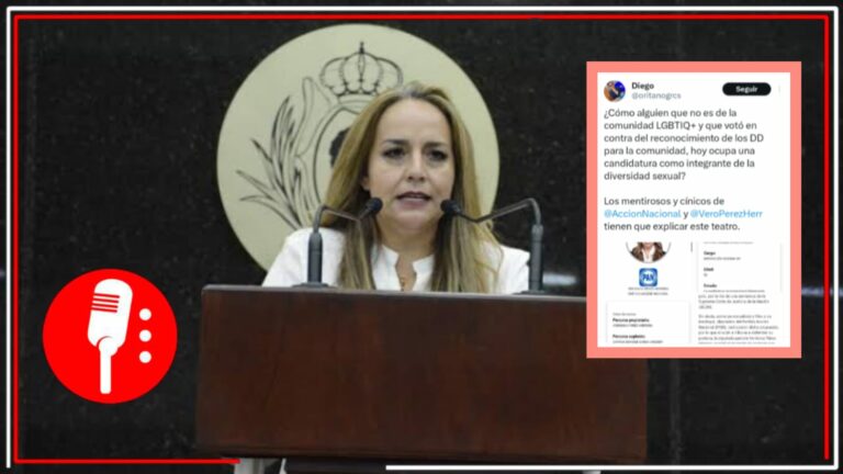 La derecha es cínica: Exhiben que la panista Verónica Pérez Herrera miente al usurpar una “representación” de la comunidad LGBTIQ+ para buscar su candidatura plurinominal
