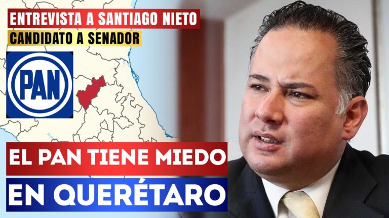 Entrevista | El PAN tiene miedo en Querétaro: Santiago Nieto narró que los panistas le están obstaculizando su candidatura al Senado de la República por Morena, ante su crecimiento en las encuestas