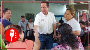 Carlos Enrique Iñiguez Rosique, candidato de Morena para el distrito local 10, sostuvo una reunión informativa en la Ranchería Tumbulushal, donde escuchó a la comunidad