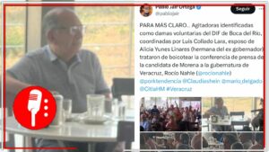 Falso que veracruzanos abuchearon a Rocío Nahle; Acusan que operadores de Yunes y trabajadoras del DIF de Orizaba trataron de reventar rueda de prensa de la candidata a gobernadora