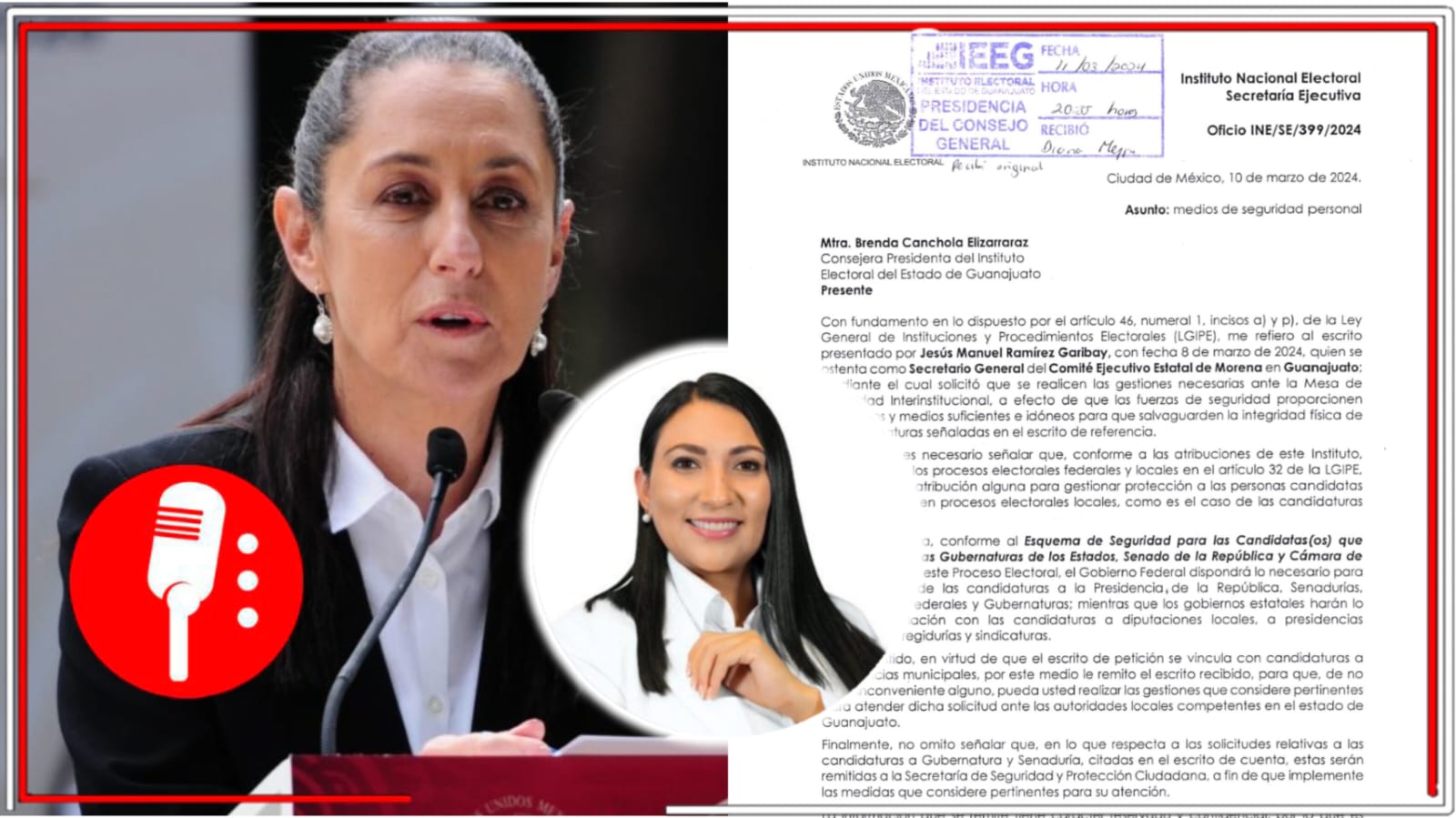 Se deben esclarecer los hechos: Claudia Sheinbaum y Mario Delgado lamentan asesinato de Gisela Gaytán; acusan que el órgano electoral local no atendió solicitud de protección de la candidata