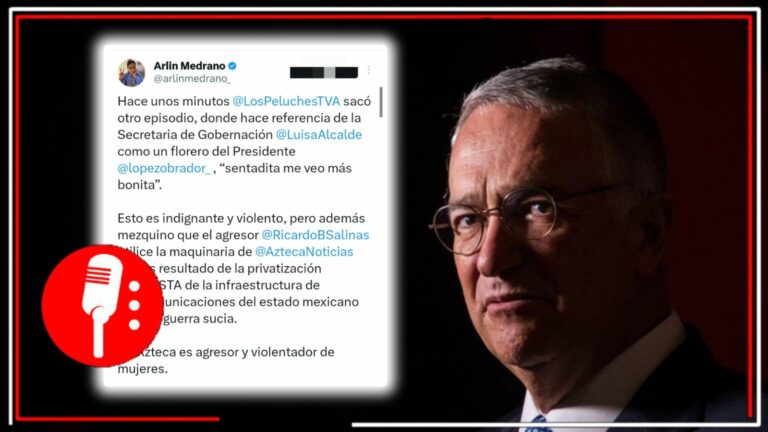 TV Azteca es agresor y violentador de mujeres: Mexicanas tachan de mezquino y misógino a Ricardo Salinas por usar la televisora que le regaló el neoliberalismo para lanzarse contra funcionarias de la 4T