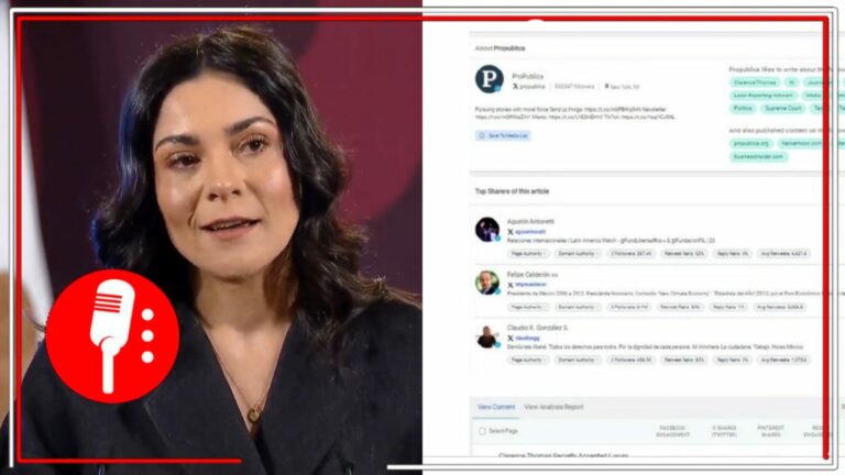 Quién es Quién en los Bots: Liz Vilchis expone que Calderón, Javier Lozano, López-Dóriga, Ricardo Salinas y Claudio X. González fueron los principales impulsores de la guerra sucia contra AMLO