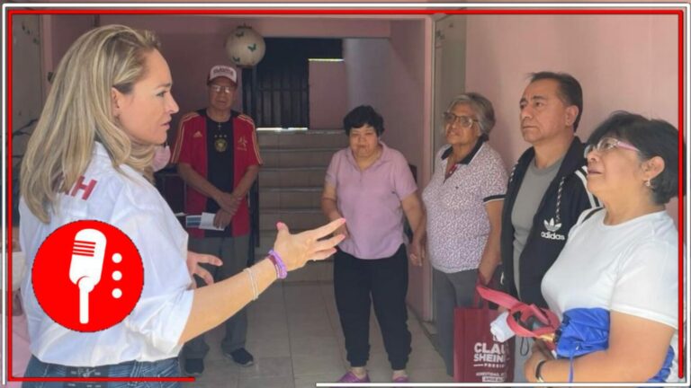Hannah de Lamadrid se comprometió a crear la primera dirección de atención a unidades habitacionales de la demarcación; participarán habitantes y gobierno (VIDEO)