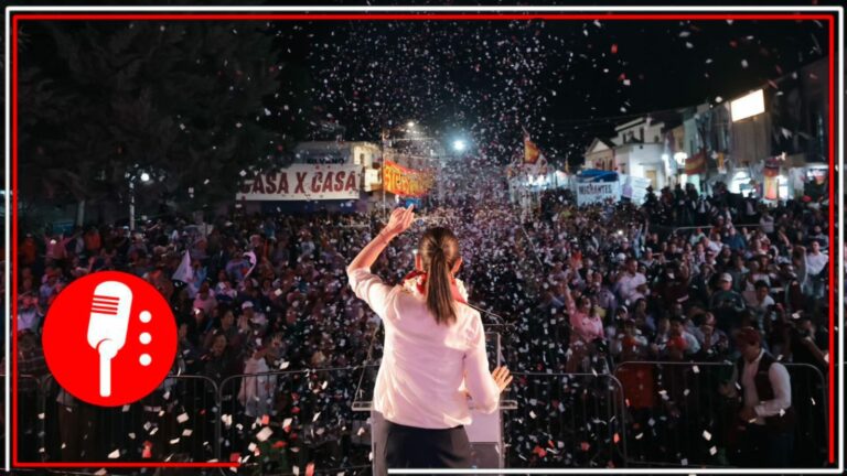 En su primer mes de campaña por el país, más de 1.2 millones de mexicanos le han expresado su respaldo y a la 4T