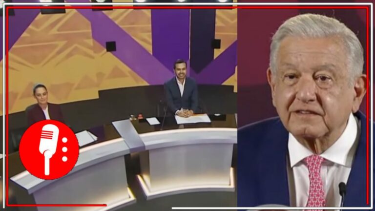 Ahora ya no se condonan impuestos: AMLO se lanza contra la narrativa del primer debate por seguir la línea de Televisa, Azteca y el Reforma; el tabasqueño reiteró que la 4T combate la corrupción