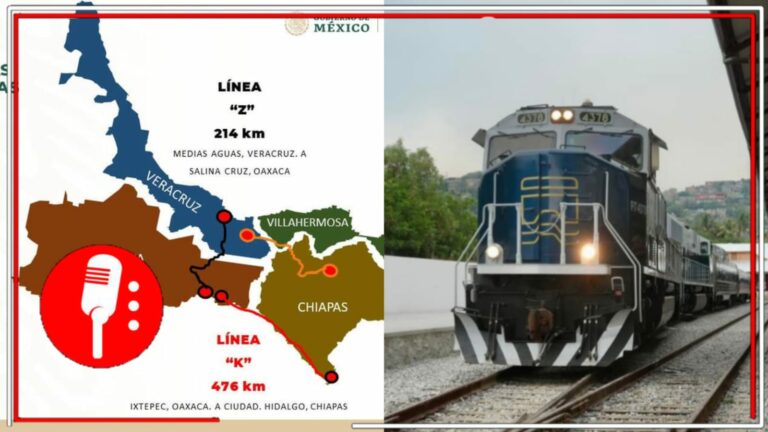 Como nunca, crece el sur y sureste: Llegan a Veracruz 3 locomotoras procedentes de Inglaterra para integrarse al Corredor del Istmo de Tehuantepec