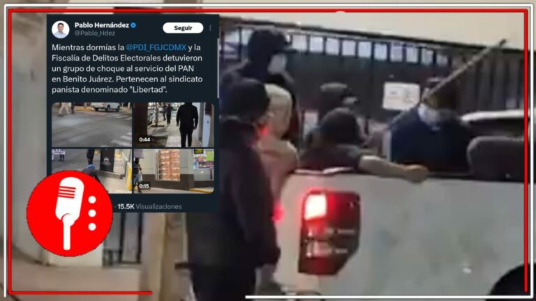Candidato del PRIAN acusa que “detuvieron a sus brigadistas”, pero autoridades aclaran que son miembros del “sindicato liberta”, acusado de extorsionar empresarios inmobiliarios (VIDEO)