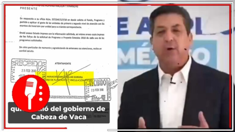 Cabeza de Vaca no quiere que sepas esto: Revelan que el prófugo aspirante a diputado por el PAN favoreció con millonarios contratos a los hermanos Carmona Angulo, patrocinadores de sus campañas