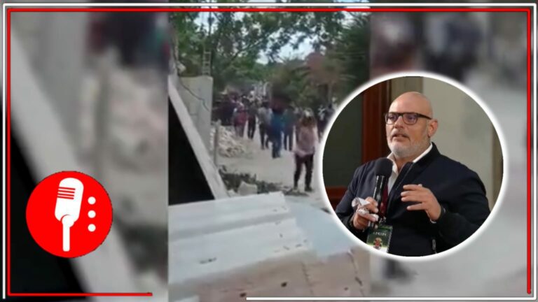 El periodista Amir Ibrahim presenta reportaje en el que se denuncia brutal desalojo por autoridades locales en Playa del Carmen. En la conferencia matutina, pide al presidente acompañamiento para los habitantes afectados y Gobierno Federal toma acción