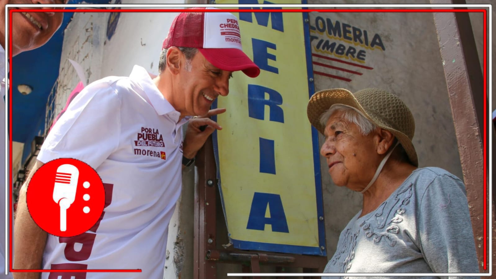 Es momento de iluminar Puebla capital: Pepe Chedraui visita la colonia Los Héroes y se compromete a resolver, entre otros problemas, el alumbrado público.  