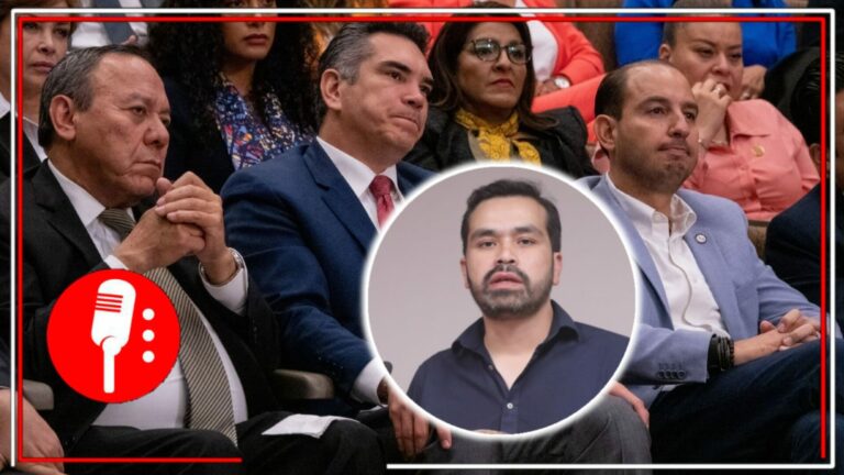 Hasta Máynez se mofa de Alito y Marko: El emecista asegura que Xóchitl quedará en tercera y condiciona a los líderes del PRIAN a que declinen su candidata