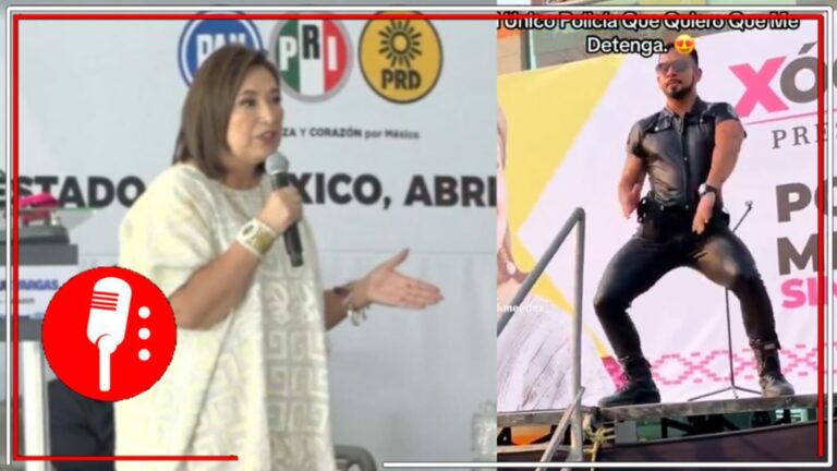 Así de serias son las propuestas del PRIAN: Edecán ameniza con un baile el mitin de la candidata presidencial de la derecha, Xóchitl Gálvez; en redes señalan que es muestra de su desesperación (VIDEO)