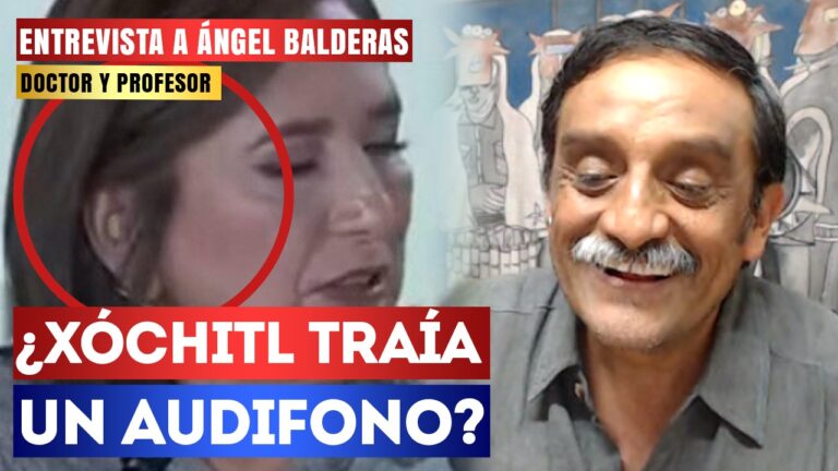 #Entrevista | ¿Xóchitl traía un audífono?: Ángel Balderas señaló que no le sorprende que la candidata del PRIAN tuviera un chícharo en el segundo debate presidencial, que es una mitómana y no debería de ir al tercer careo