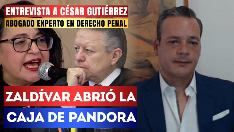#Entrevista | Zaldívar abrió la caja de pandora: César Gutiérrez Priego señaló que Norma Piña le declaró la guerra a la 4T y que sí se está metiendo en la contienda electoral, porque se persigue a una de las figuras que apoya a Claudia Sheinbaum